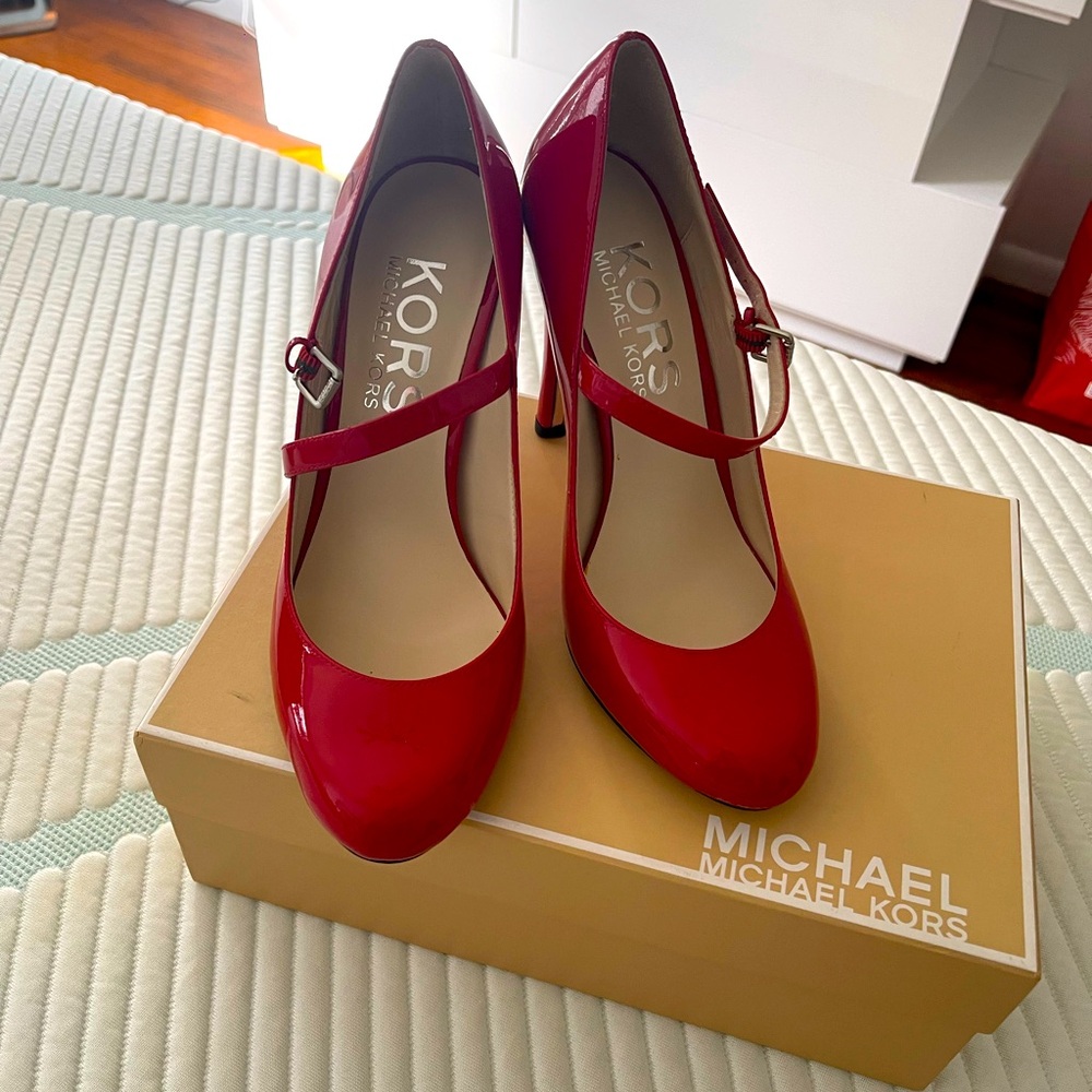 Michael Kors Red Heels